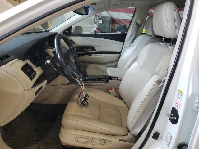 JH4KC1F90EC000564 - 2014 ACURA RLX ADVANCE WHITE photo 7