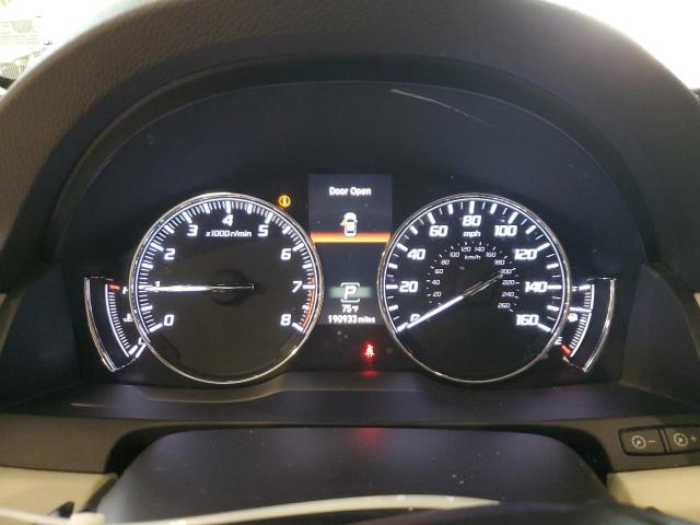 JH4KC1F90EC000564 - 2014 ACURA RLX ADVANCE WHITE photo 9