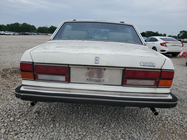 SCAZN42AXFCX12584 - 1985 ROLLS-ROYCE SILVER SPU WHITE photo 6