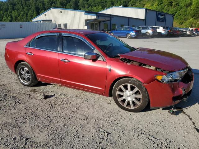 3LNHL2GC3BR772304 - 2011 LINCOLN MKZ RED photo 4