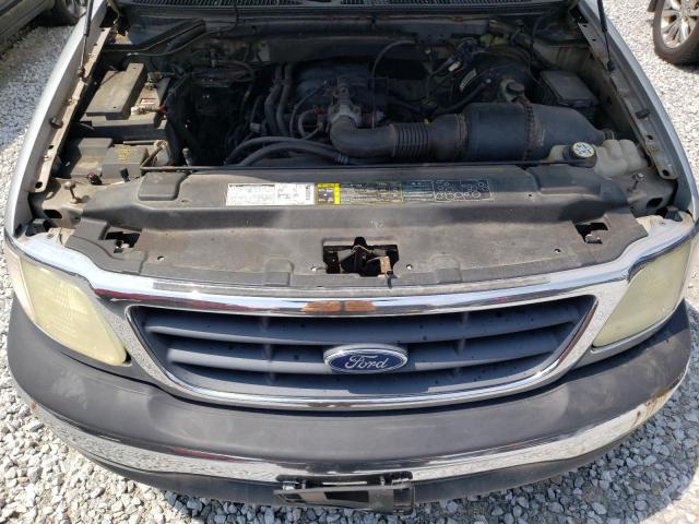 2FTRX17202CA68164 - 2002 FORD F-150 SILVER photo 11