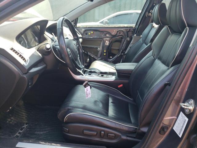 19UUB3F47LA001038 - 2020 ACURA TLX TECHNOLOGY GRAY photo 7