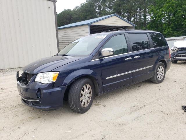 2C4RC1CG4CR363313 - 2012 CHRYSLER TOWN & COU TOURING L BLUE photo 1