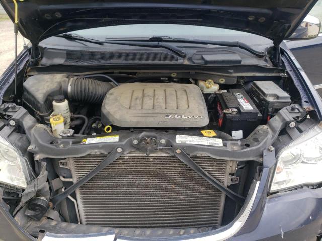 2C4RC1CG4CR363313 - 2012 CHRYSLER TOWN & COU TOURING L BLUE photo 12