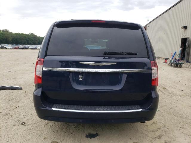 2C4RC1CG4CR363313 - 2012 CHRYSLER TOWN & COU TOURING L BLUE photo 6