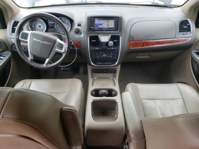 2C4RC1CG4CR363313 - 2012 CHRYSLER TOWN & COU TOURING L BLUE photo 8