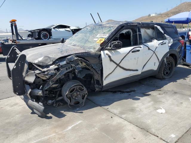 1FM5K8AB7LGA19005 - 2020 FORD EXPLORER POLICE INTERCEPTOR 双色 照片 1