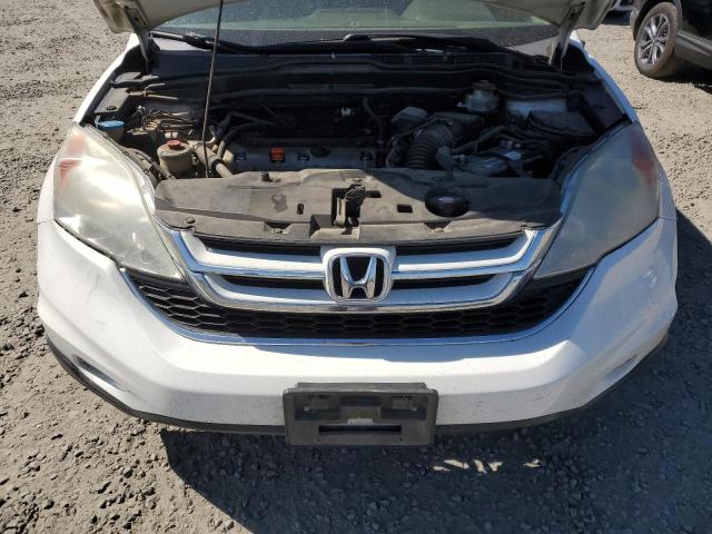 5J6RE4H77AL035596 - 2010 HONDA CR-V EXL WHITE photo 12