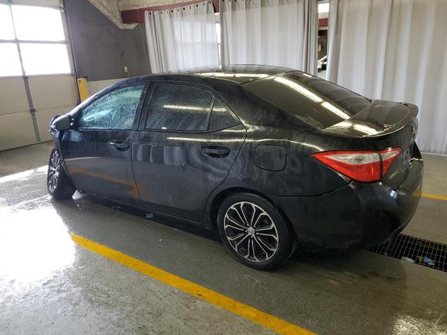 5YFBURHE5FP270082 - 2015 TOYOTA COROLLA L BLACK photo 2