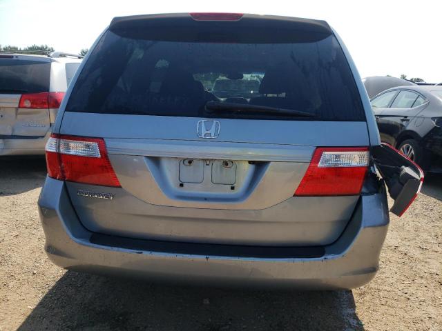 5FNRL38767B015602 - 2007 HONDA ODYSSEY EXL TURQUOISE photo 6