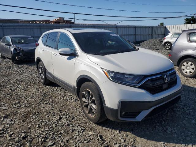 2HKRW2H88LH625698 - 2020 HONDA CR-V EXL WHITE photo 4