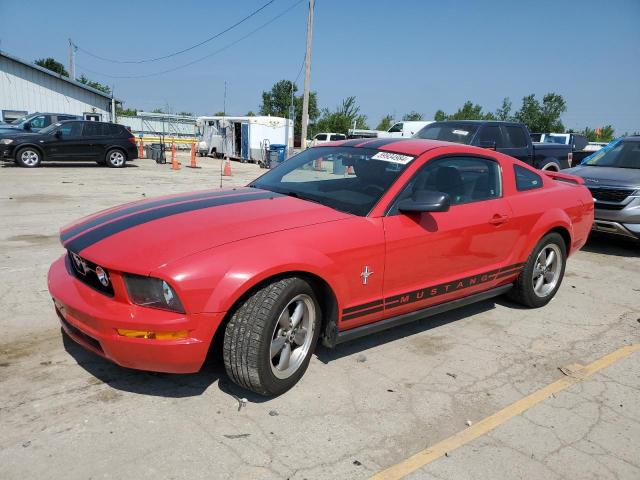 1ZVHT80N965142666 - 2006 FORD MUSTANG RED photo 1