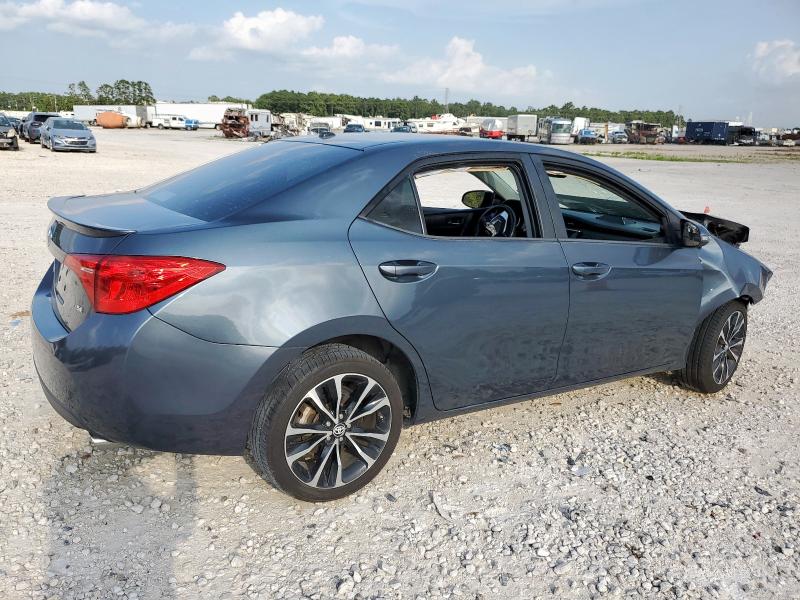 2T1BURHEXJC060148 - 2018 TOYOTA COROLLA L 蓝色 照片 3