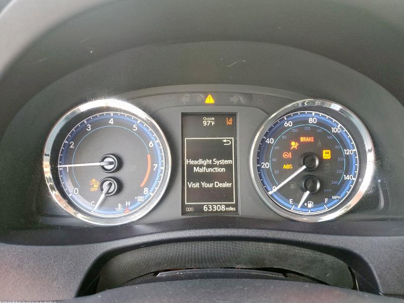 2T1BURHEXJC060148 - 2018 TOYOTA COROLLA L 蓝色 照片 9