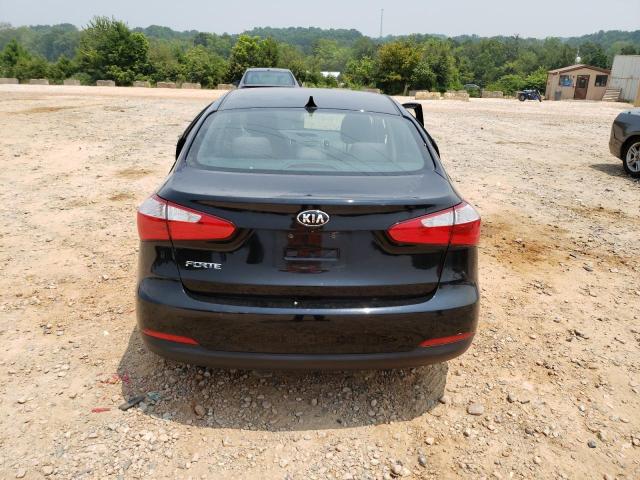 KNAFX4A60F5333176 - 2015 KIA FORTE LX BLACK photo 6