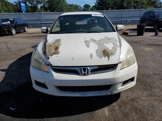 3HGCM56496G706009 - 2006 HONDA ACCORD LX WHITE photo 5