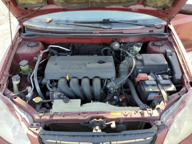 1NXBR32E94Z275269 - 2004 TOYOTA COROLLA CE 勃艮第红 照片 11