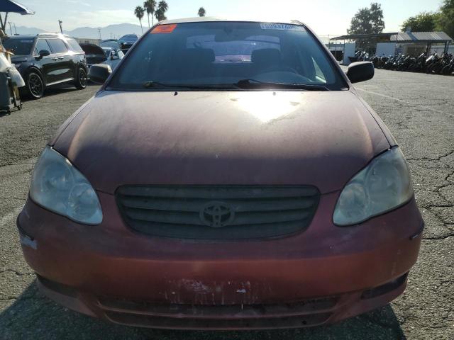 1NXBR32E94Z275269 - 2004 TOYOTA COROLLA CE 勃艮第红 照片 5