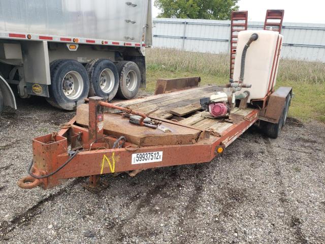 1DSB232N0517Z2189 - 2005 DITCH WITCH TRAILER RED photo 2