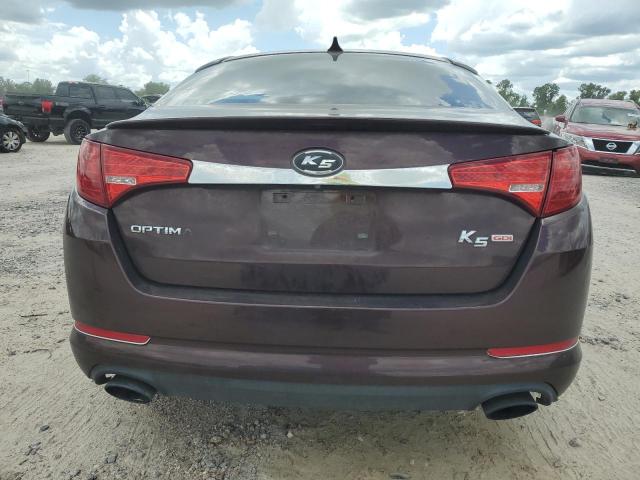 KNAGM4A73B5100876 - 2011 KIA OPTIMA LX BROWN photo 6