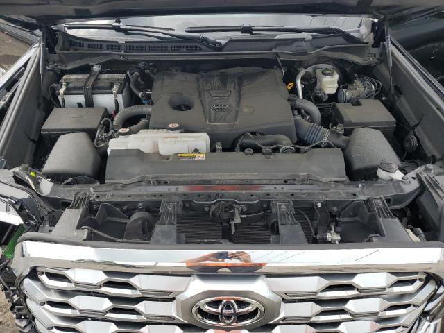 5TFMA5DB9NX033259 - 2022 TOYOTA TUNDRA CREWMAX PLATINUM Schwarz Foto 11