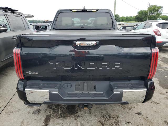 5TFMA5DB9NX033259 - 2022 TOYOTA TUNDRA CREWMAX PLATINUM Schwarz Foto 6
