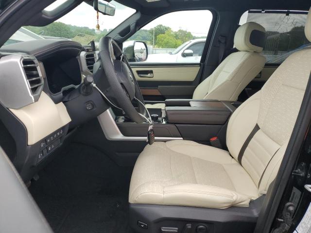 5TFMA5DB9NX033259 - 2022 TOYOTA TUNDRA CREWMAX PLATINUM Schwarz Foto 7