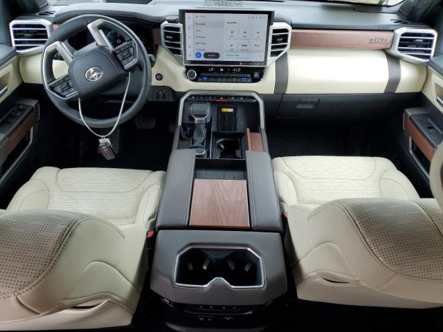 5TFMA5DB9NX033259 - 2022 TOYOTA TUNDRA CREWMAX PLATINUM Schwarz Foto 8