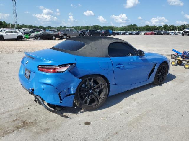 WBAHF3C07NWX38541 - 2022 BMW Z4 SDRIVE30I BLUE photo 3
