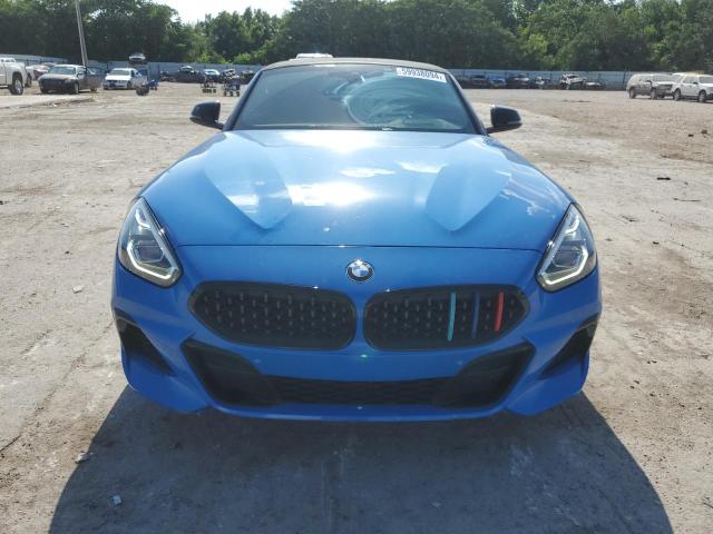 WBAHF3C07NWX38541 - 2022 BMW Z4 SDRIVE30I BLUE photo 5