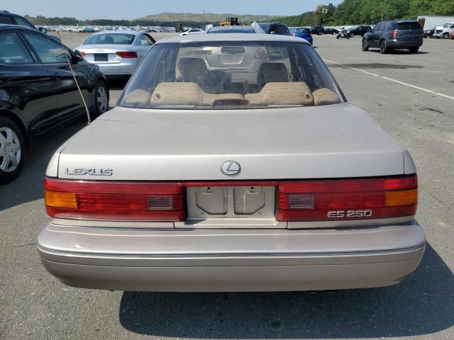 JT8VV22T9M0157816 - 1991 LEXUS ES 250 GOLD photo 6