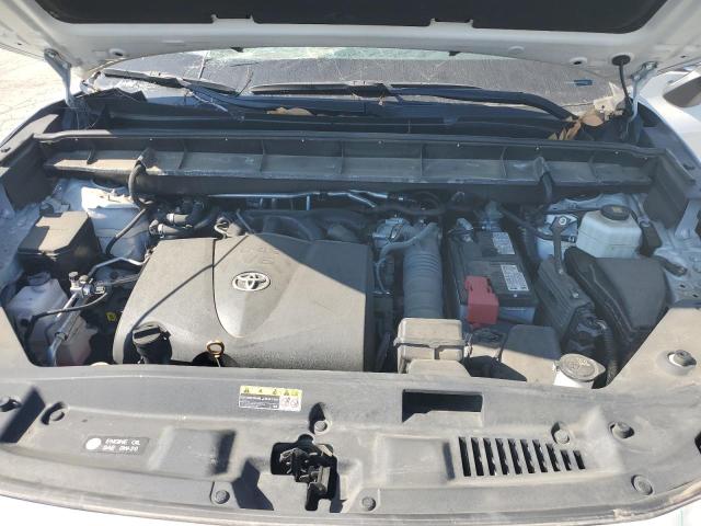 5TDHZRBH5MS528068 - 2021 TOYOTA HIGHLANDER XLE WHITE photo 12