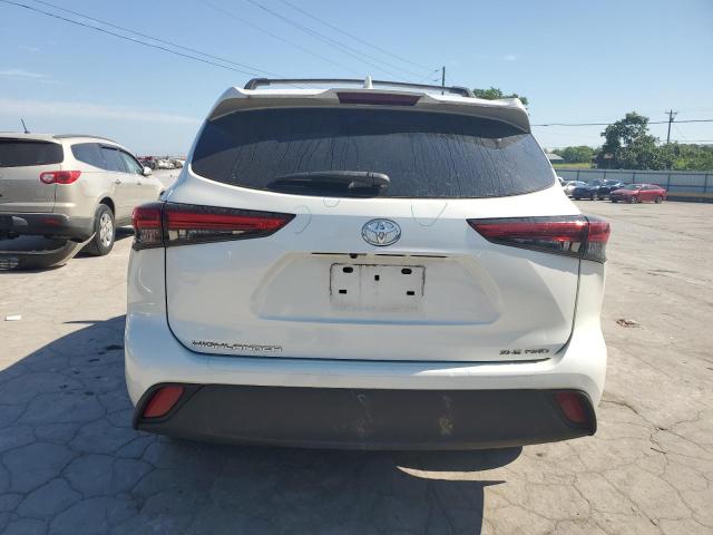 5TDHZRBH5MS528068 - 2021 TOYOTA HIGHLANDER XLE WHITE photo 6