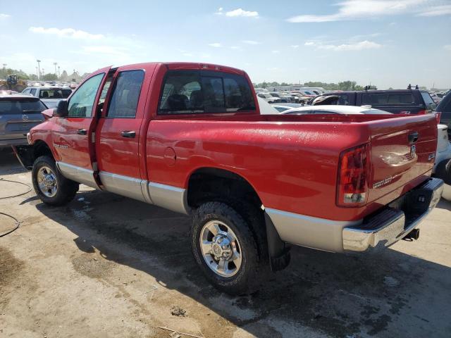 3D7KS28C25G720972 - 2005 DODGE RAM 2500 ST RED photo 2