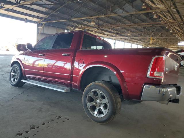 1C6RR7NM8JS259057 - 2018 RAM 1500 LARAMIE BURGUNDY photo 2