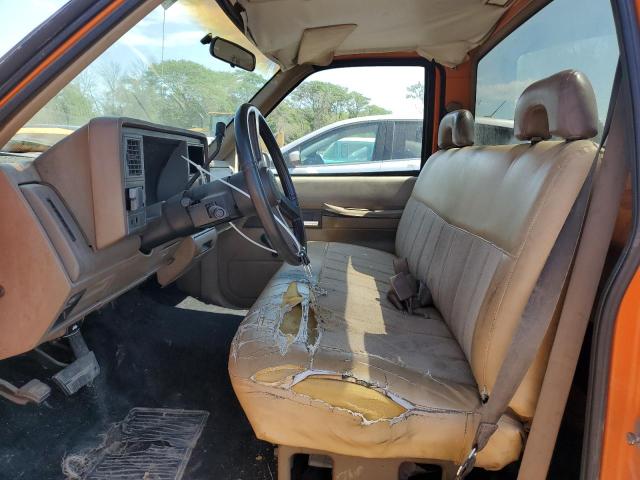 1GTDC14H9PZ546641 - 1993 GMC SIERRA C1500 ORANGE photo 7