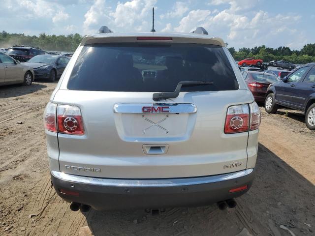 1GKKVRED4CJ158399 - 2012 GMC ACADIA SLT-1 SILVER photo 6