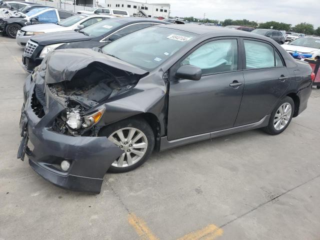 2T1BU4EE7AC515075 - 2010 TOYOTA COROLLA BASE GRAY photo 1