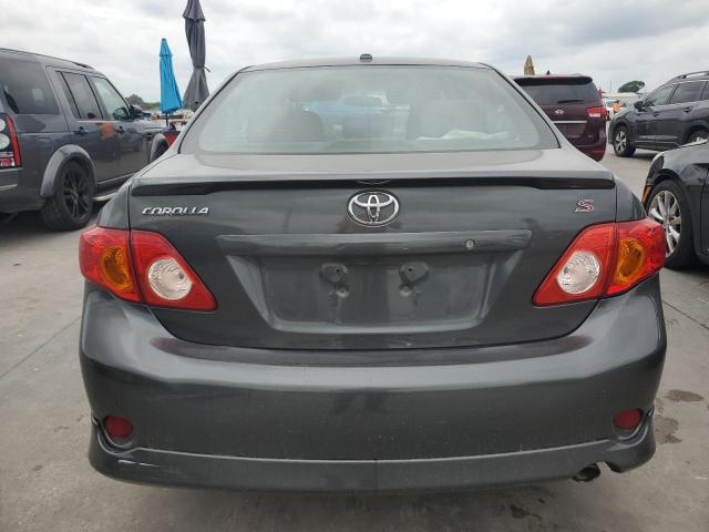 2T1BU4EE7AC515075 - 2010 TOYOTA COROLLA BASE GRAY photo 6