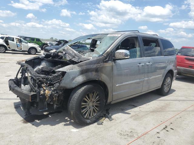 2C4RC1CG3ER133944 - 2014 CHRYSLER TOWN & COU TOURING L SILVER photo 1