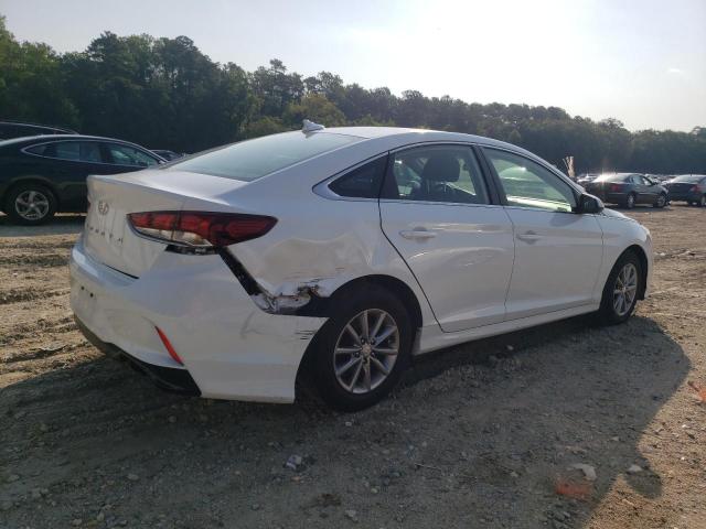 5NPE24AF1KH786228 - 2019 HYUNDAI SONATA SE WHITE photo 3