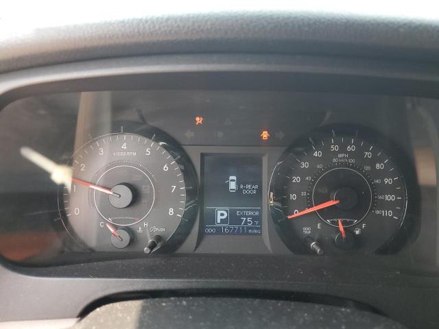 5TDKK3DCXGS735567 - 2016 TOYOTA SIENNA LE SILVER photo 9