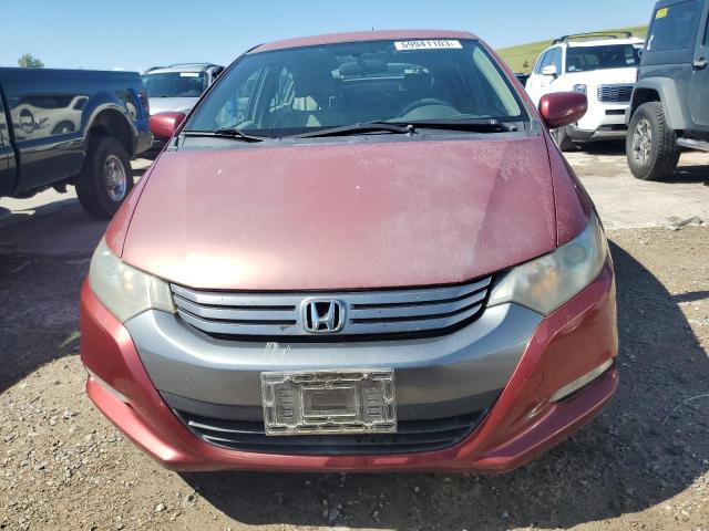 JHMZE2H52AS021800 - 2010 HONDA INSIGHT LX RED photo 5