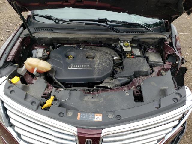 5LMCJ3C99GUJ12474 - 2016 LINCOLN MKC RESERVE Bordo fotoğraf 11