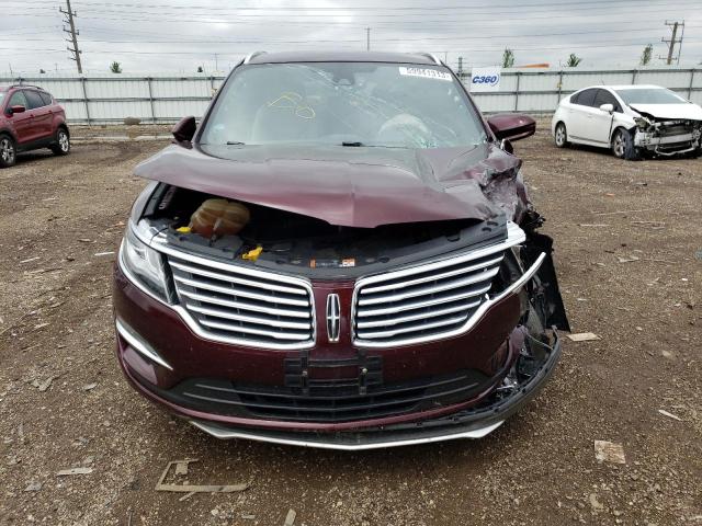 5LMCJ3C99GUJ12474 - 2016 LINCOLN MKC RESERVE MAROON photo 5