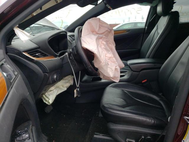 5LMCJ3C99GUJ12474 - 2016 LINCOLN MKC RESERVE Bordo fotoğraf 7