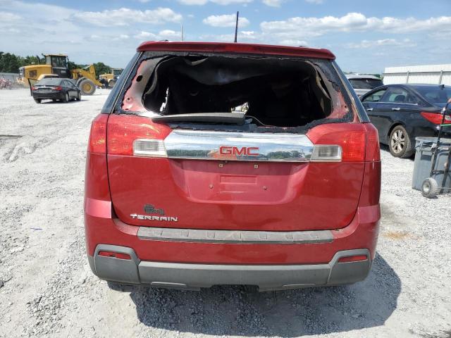 2GKALSEKXD6401865 - 2013 GMC TERRAIN SLE RED photo 6