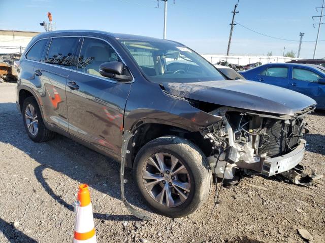 5TDKKRFH4FS041872 - 2015 TOYOTA HIGHLANDER XLE Grafit foto 4