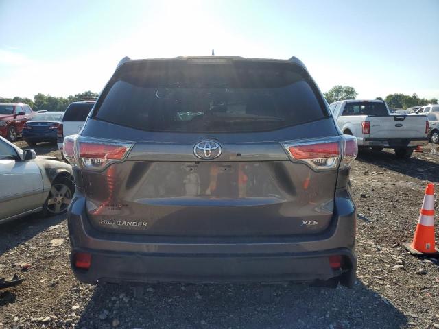 5TDKKRFH4FS041872 - 2015 TOYOTA HIGHLANDER XLE Grafit foto 6