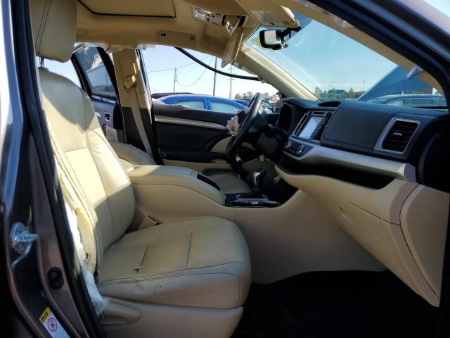 5TDKKRFH4FS041872 - 2015 TOYOTA HIGHLANDER XLE Grafit foto 7